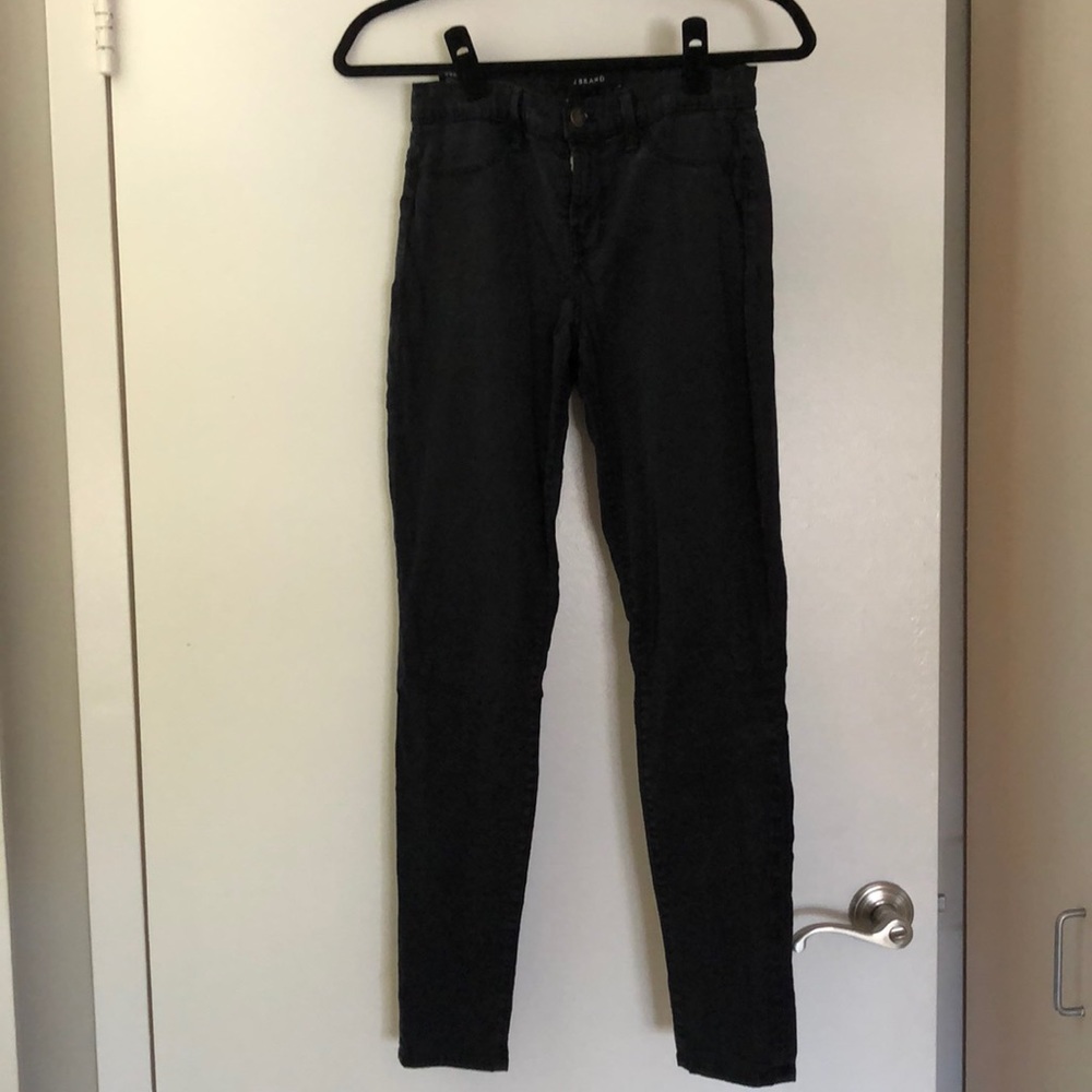 J BRAND “super skinny” Black Jeans